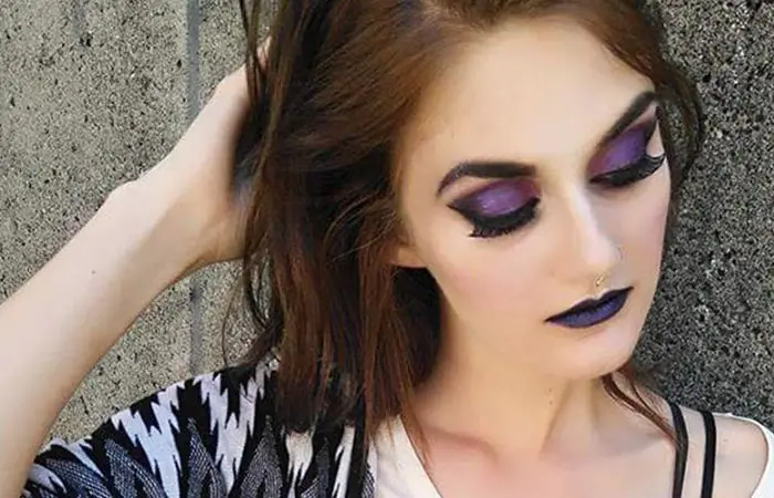 Resultado de imagen para violet makeup