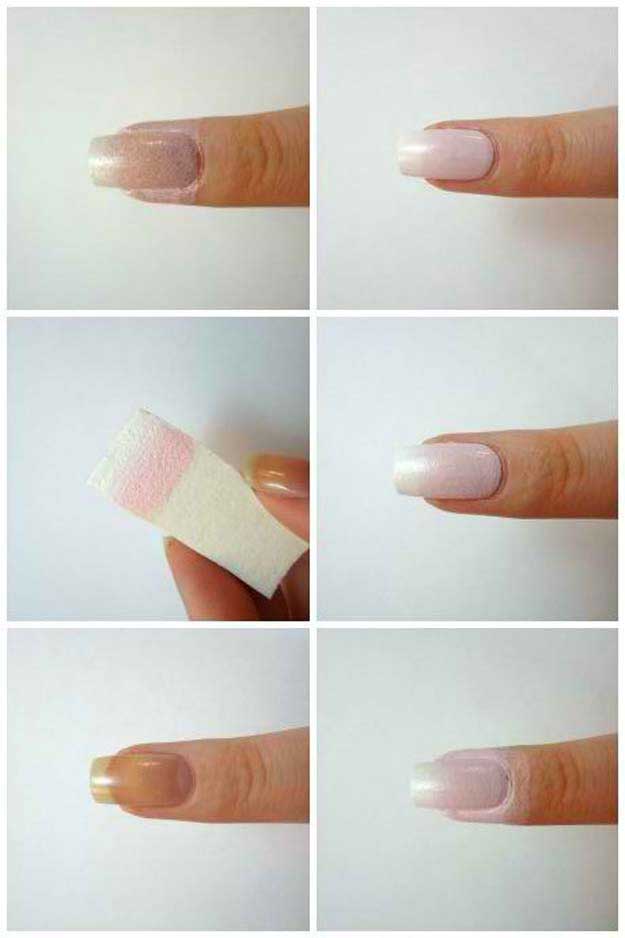 Uñas degradadas efecto ombre - https://noticiastu.com/belleza-moda/unas-degradadas-efecto-ombre/