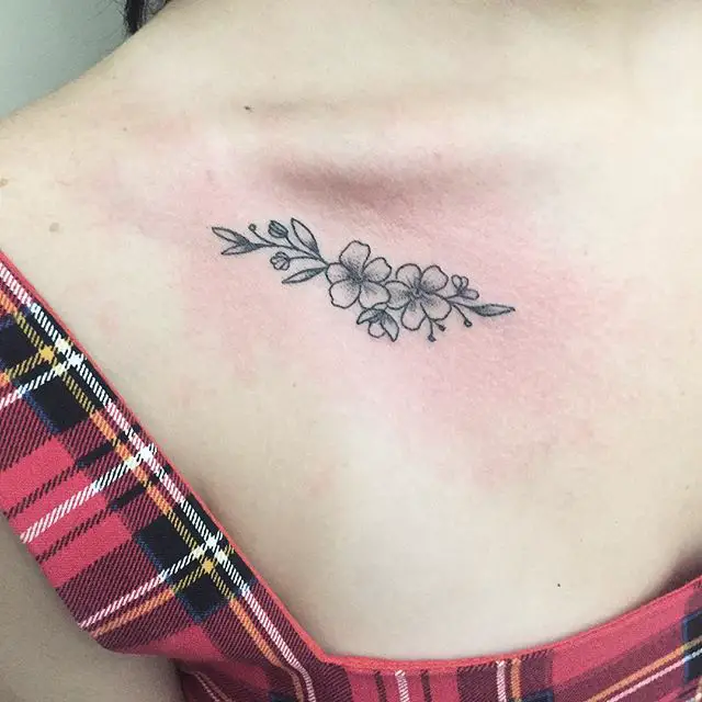 43+ Tatuajes de Flores que te Encantarán