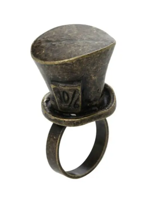 Disney Alice In Wonderland Mad Hatter Ring - I really want this, but I would never actually wear it...: 