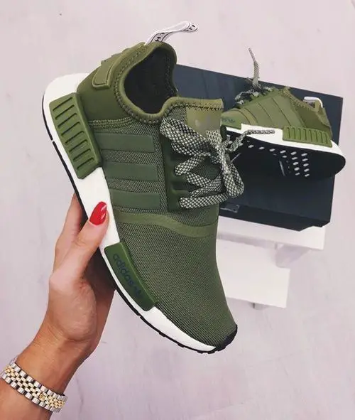 adidas, shoes, and green image