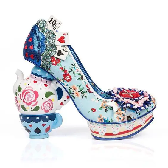 Limited edition Irregular Choice - Alice in Wonderland collection pouring into stores on the 26th of February at 12pm UK time. #IrregularAlice: 