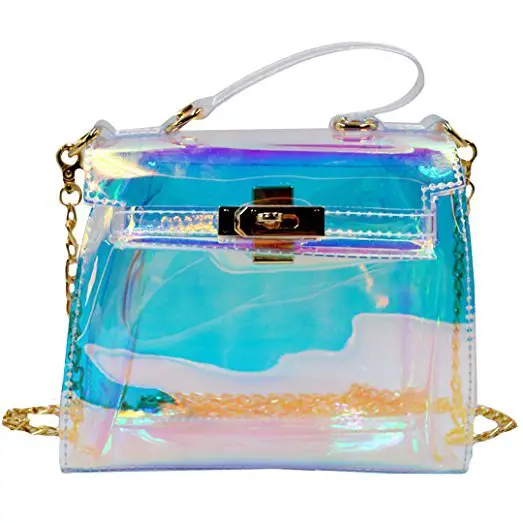 Hologram Handbag Chain Shoulder Bag