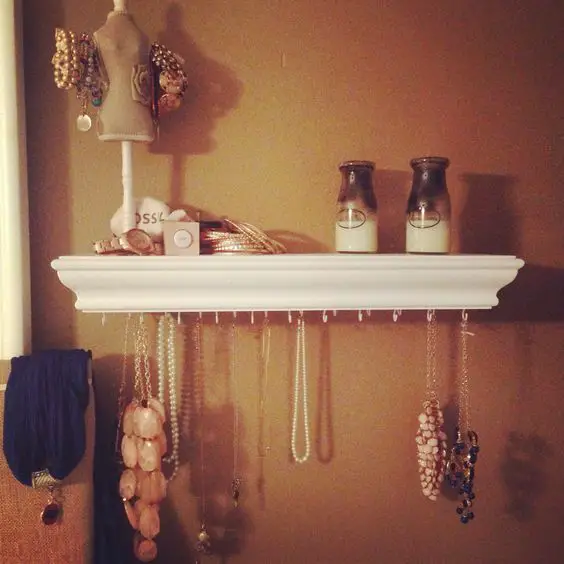 jewelry shelves
