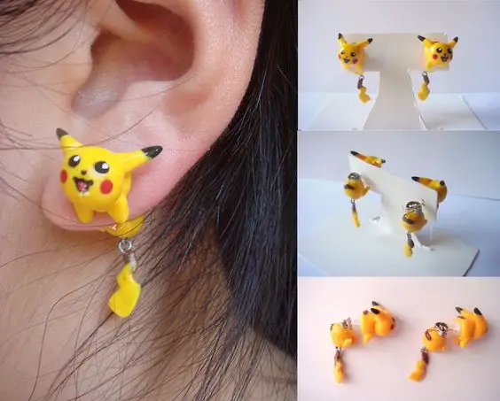 Clinging Pokemon Earrings :3 - Imgur: 