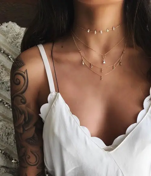 Resultado de imagen para necklace girl with tumblr