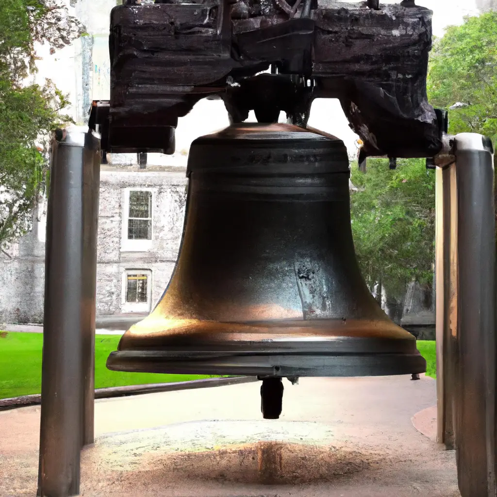 La historia del Liberty Bell en Filadelfia