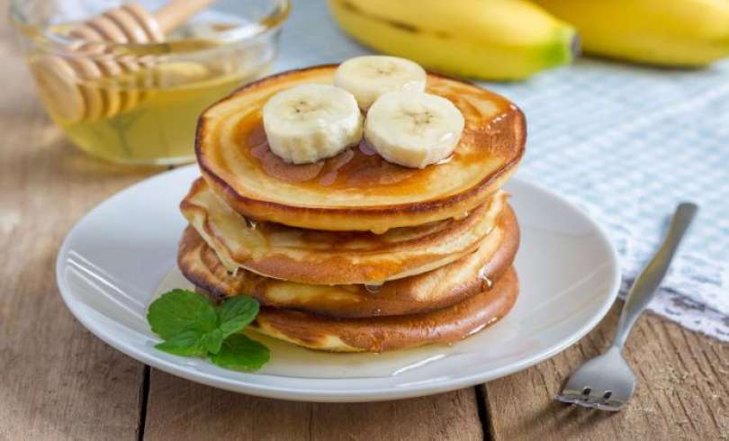 Panquecas de cambur con sólo 2 ingredientes