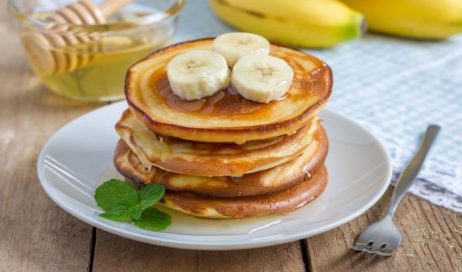 Panquecas de cambur con sólo 2 ingredientes