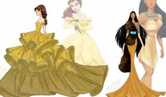 Vestidos de Princesas Disney en la Vida Real