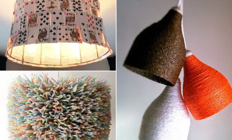 20 impresionantes lámparas que puedes hacer con cosas viejas