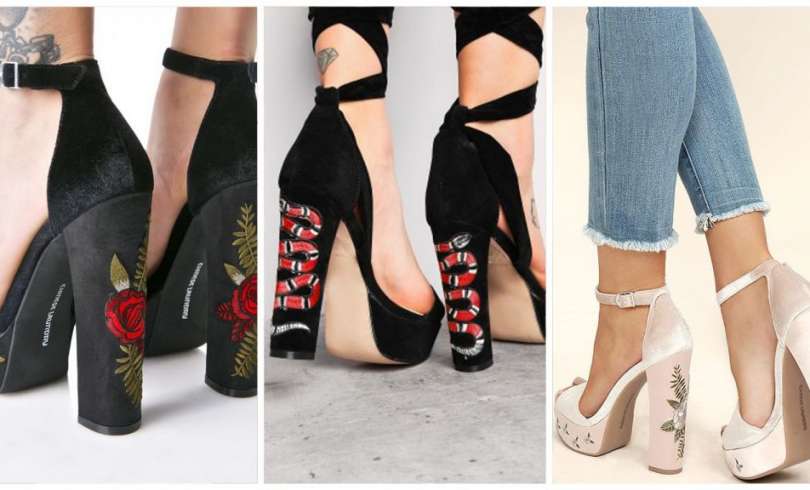 Zapatos con bordados: lo último en tendencia