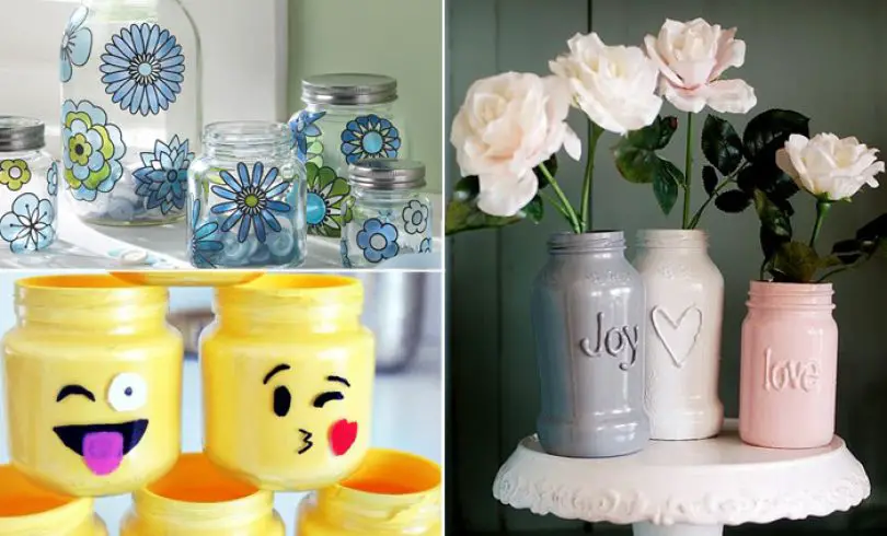 20+ DIY ideas con jarras de vidrio que te encantarán