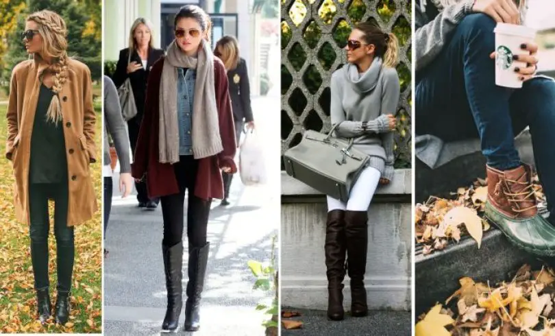 20 ideas de outfits con botas perfectos para el otoño
