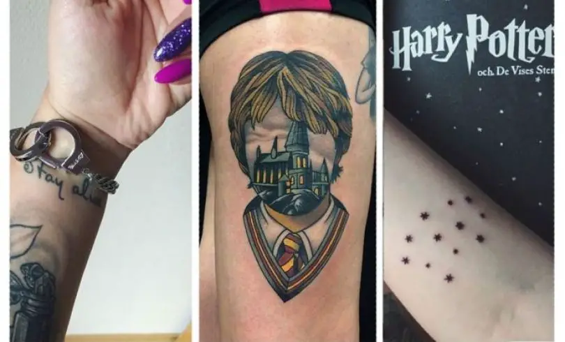 Tatuajes de Harry Potter que desearás tener