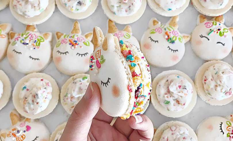 Los más Mágicos postres de Unicornio
