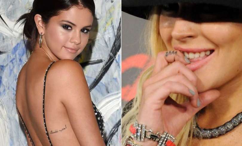 Los tatuajes pequeños más adorables de las estrellas de Hollywood