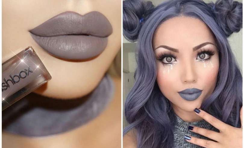 Labial gris: la tendencia más inesperado de este verano