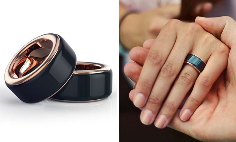 Anillo que permite sentir el latido de tu pareja en tiempo real