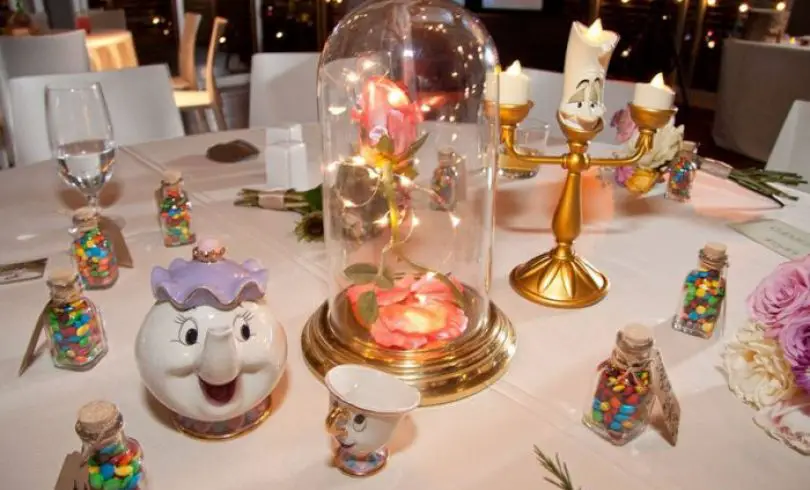 Ideas de mesas para fiestas o bodas inspiradas en Disney