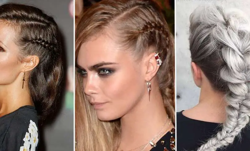 Lo último en cuanto a trenzas mohicanas