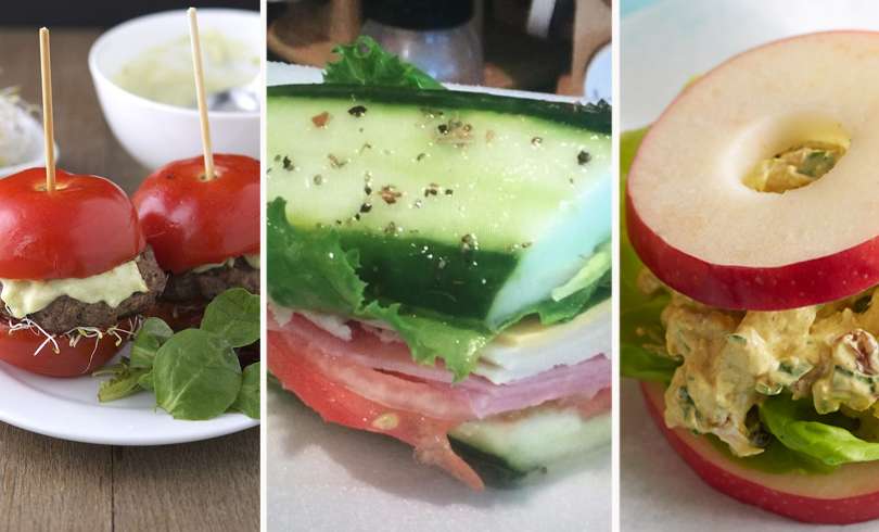 5 Opciones De Sandwich Saludables Sin Pan