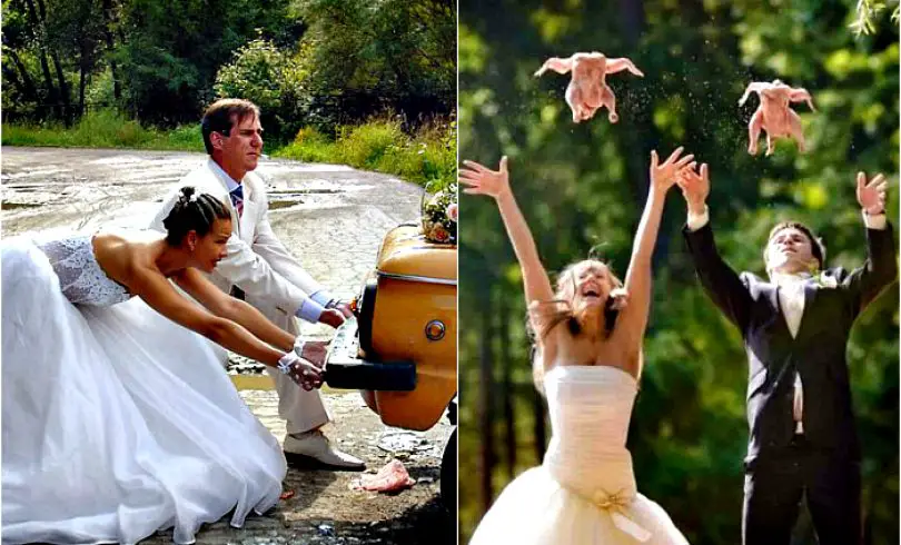 17 divertidas fotos de bodas que quedarán para el recuerdo