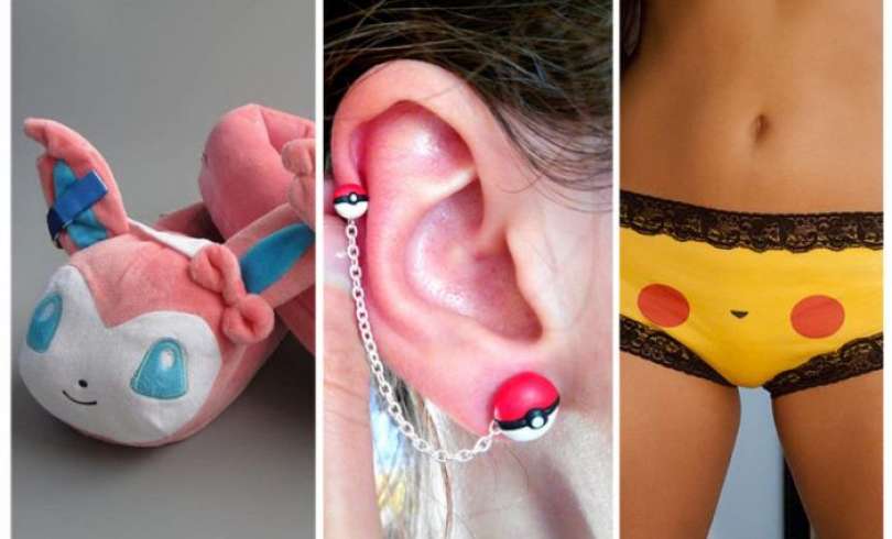 25 accesorios de pokemón para chicas que te encantarán