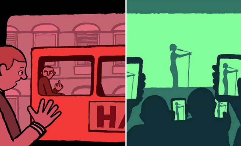 20 ilustraciones sarcásticas sobre lo absurdo del mundo moderno
