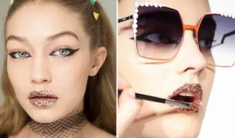 Glitter lips: 20 ideas de como llevar tus labios escarchados