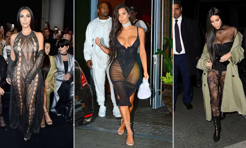 Los outfits más HOT de Kim Kardashian del 2016