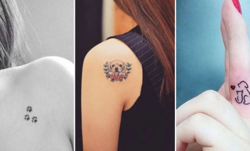 20+ ideas de tatuajes de perros para chicas