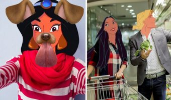 Cómo vivirían los personajes de Disney en nuestro mundo
