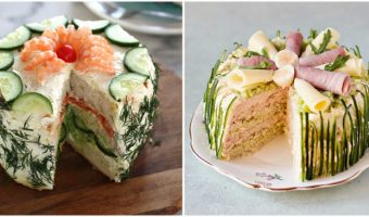 11 Deliciosos Pasteles de Sandwich para los más Gourmets
