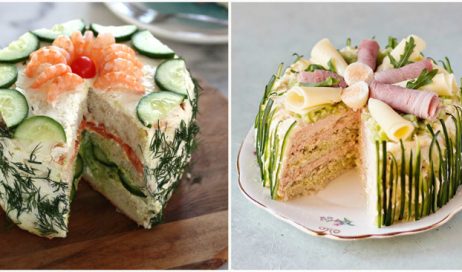 11 Deliciosos Pasteles de Sandwich para los más Gourmets