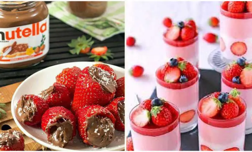 7 postres de fresas rellenas a los que no podrás decir que no