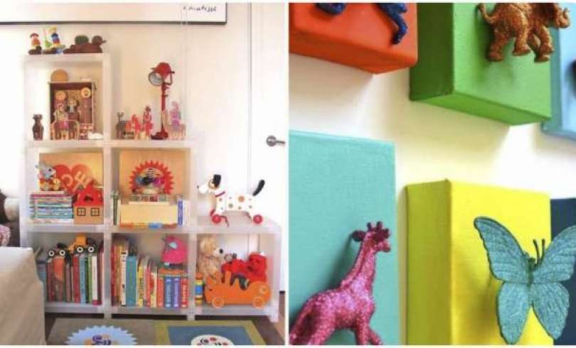 17 ejemplos inspiradores para adornar tu hogar con juguetes viejos