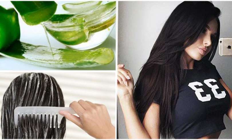 Mascarilla de Sábila para que el Cabello Crezca más Rápido