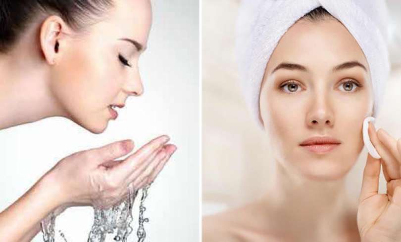 La importancia de limpiar la cara con maquillaje antes de dormir