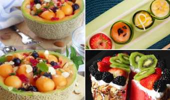 9 Diferentes Maneras de Comer Frutas que Seguro No Sabías