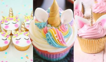 30+ Fantásticos Cupcakes de Unicornio super Fáciles de Hacer