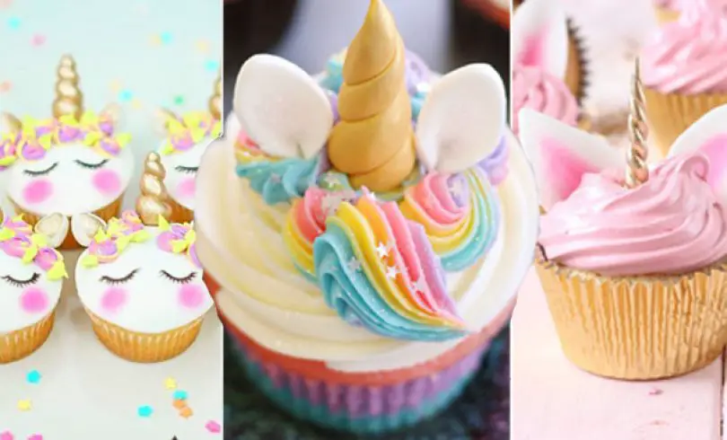 30+ Fantásticos Cupcakes de Unicornio super Fáciles de Hacer