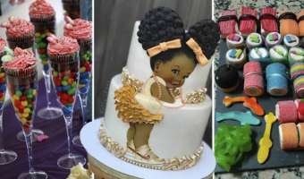 25 Fantásticas Ideas de Decoración para Fiestas con Dulces