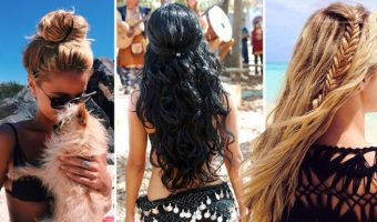 10+ Ideas de Peinados Perfectos para la Playa o Piscina
