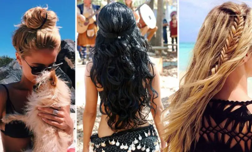 10+ Ideas de Peinados Perfectos para la Playa o Piscina