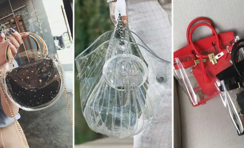 Los Bolsos Transparentes más Chic del Momento (2018)