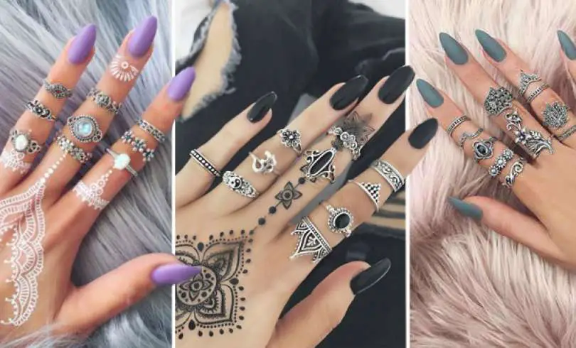 20 Encantadoras Combinaciones de Anillos para lucir Super Guapa