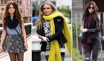 20 ideas para lucir bufanda con tu outfit esta temporada