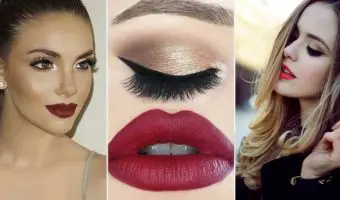Maquillaje ideal para el color de labios rojo