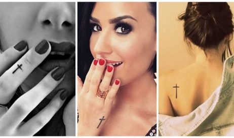 25 Ideas Encantadoras de Tatuajes de Cruces para Chicas